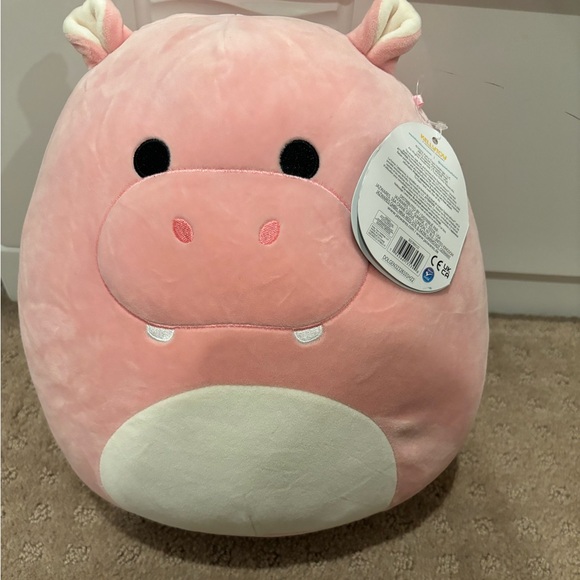 Squishmallows Other - Riddle the pink hippo squishmallow